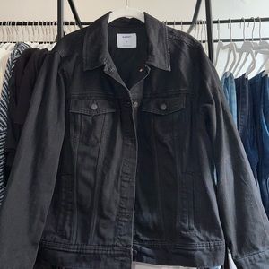 Old Navy Black Denim Jacket
